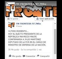 Radio Frontera 97.7 syot layar 1
