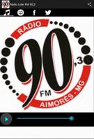 Poster Rádio Líder FM 90,3