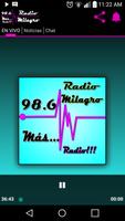 Radio Milagro 98.6 FM Affiche