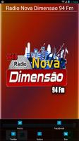 Radio Nova Dimensao 94 Fm captura de pantalla 2