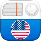 Radio Speaker USA - Radio Alarm USA for Free! biểu tượng