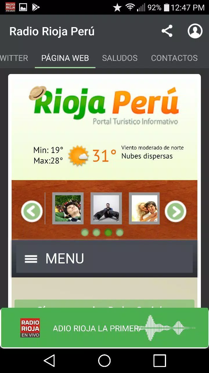 Descarga de APK de Radio Rioja para Android