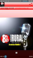 Rádio Rural FM Baraúna PB Plakat