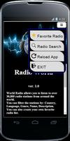 Radio World capture d'écran 2