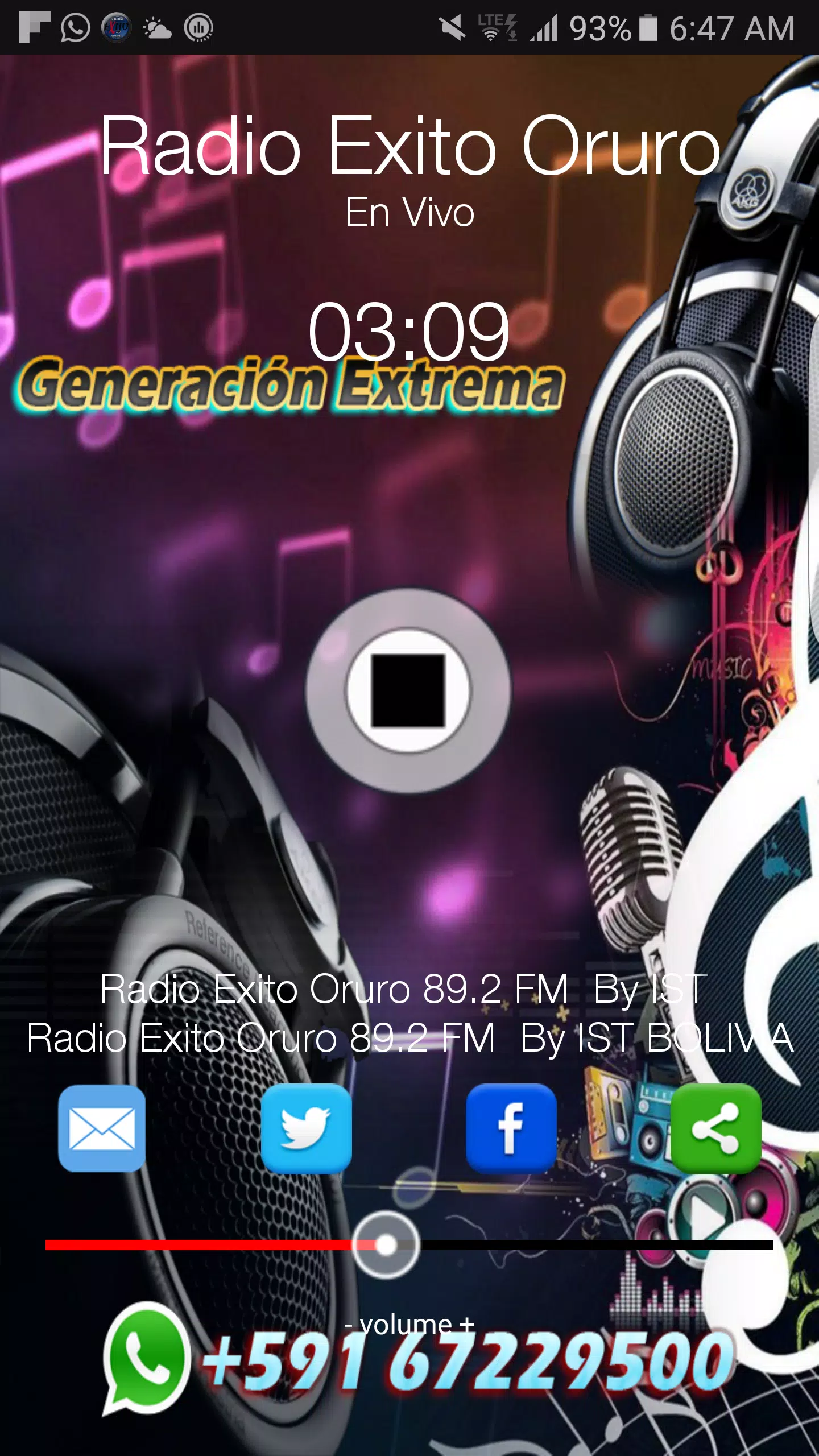 Descarga de APK de Radio Exito Fm Oruro para Android
