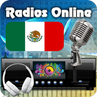 آیکون‌ Radios de México Online