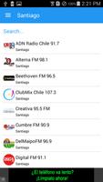 Radio Chile الملصق