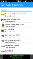 Radios de Guatemala Affiche