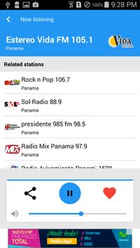 Panama Radio screenshot 1