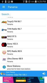 Panama Radio screenshot 2
