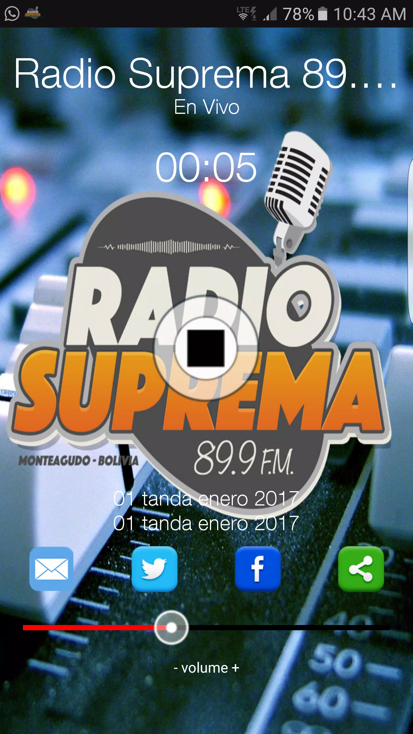 Descarga de APK de Radio Suprema Monteagudo para Android