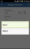 Mileage Calculator Ekran Görüntüsü 1