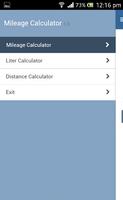 2 Schermata Mileage Calculator