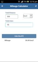 3 Schermata Mileage Calculator