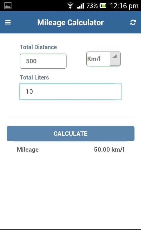 Android용 Mileage Calculator APK 다운로드