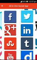 All in One - Social Media App Ekran Görüntüsü 2