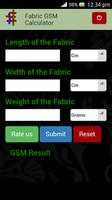 2 Schermata Fabric GSM Calculator