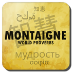 Citations de Montaigne أيقونة