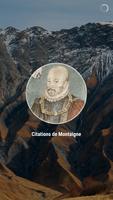 Citations de Montaigne الملصق