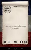 Proverbes français capture d'écran 1