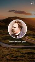 Nietzsche quotes & sayings poster