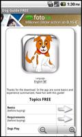 Dog Guide FREE poster