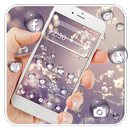 Rainy Water Drop Transparent Theme APK