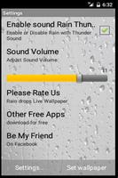 Rain drops Live Wallpaper screenshot 2