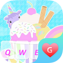 Kızlar İçin Gökkuşağı Klavye Teması APK