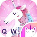 Thème Unicorn Poop clavier pou APK