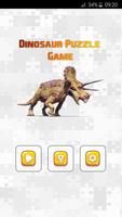 Dinosaur Puzzle Game Cartaz