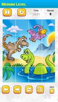 Cute Dinosaur Puzzle Game Ekran Görüntüsü 3
