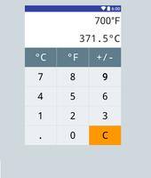 Farenheit Celcius capture d'écran 1