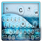 Beautiful Raindrop Keyboard Theme icon