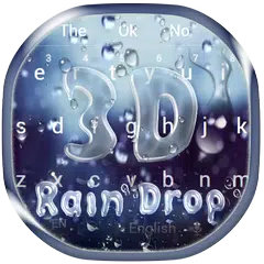 Fallende Regentropfen-Tastatur 3D APK Herunterladen