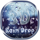 3D Falling Raindrop Keyboard APK