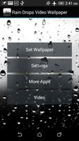 Rain Drops Video Wallpaper imagem de tela 3