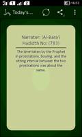Todays Hadith poster