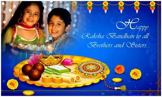 Rakhi Photo Frame : Raksha Bandhan Frames โปสเตอร์