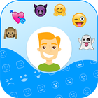Emoji Contact Maker - Decorate Contact Name Emoji أيقونة