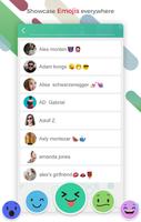 Emoji Contact Maker - Decorate Contact Name Emoji تصوير الشاشة 1