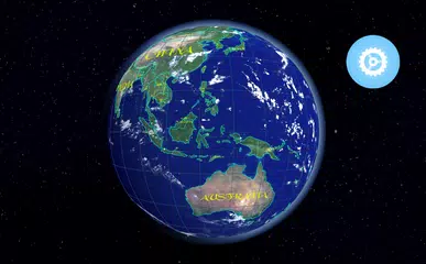 Скачать Планета Земля Политическая карта XAPK