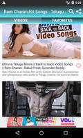 Ram Charan Hit Songs - Telugu Video Songs capture d'écran 1
