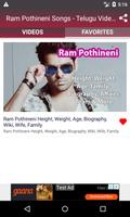 Ram Pothineni Songs - Telugu Video Songs capture d'écran 3
