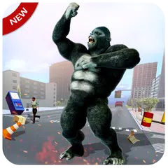 Real Gorilla Vs City Battle APK Herunterladen