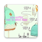 Cute Outfits For Back To School Ideas icon