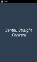 Santhu Straight Forward Songs الملصق