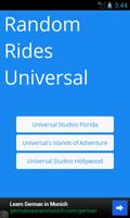 Random Rides: Universal poster