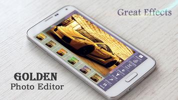 Golden Photo Editor Affiche