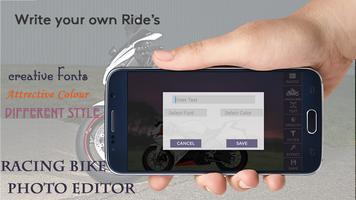 Racing Bike Photo Editor Ekran Görüntüsü 3